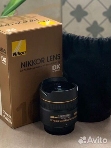 Объектив Nikon 10.5mm f/2.8G ED DX Fisheye-Nikkor
