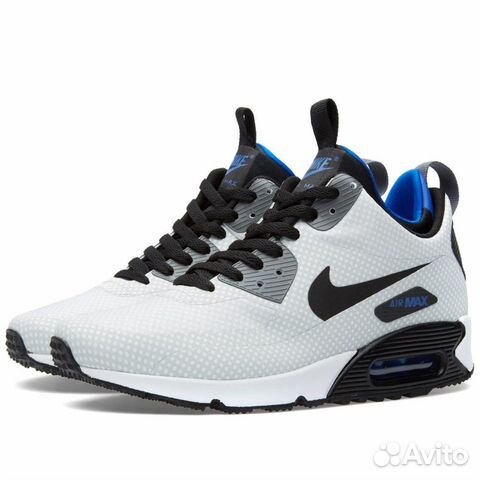 nike air max 90 mid winter blau