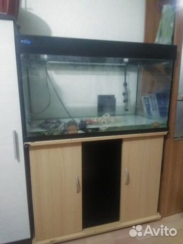 Продам аквариум с тумбой купить на Зозу.ру - фотография № 1