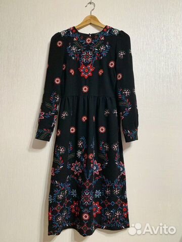 Платье вечернее zara чёрное
