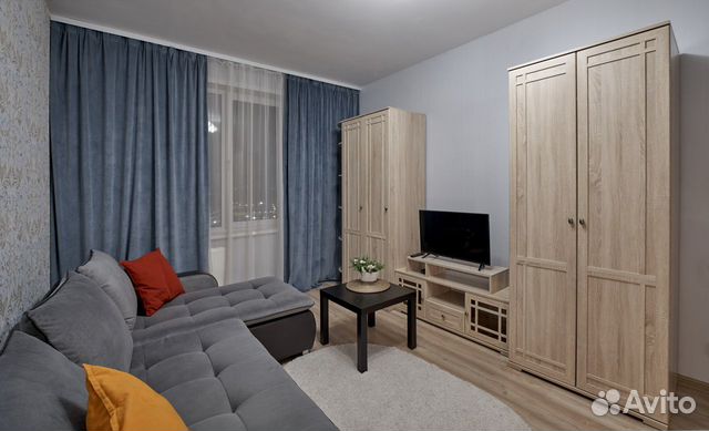 

1-к. квартира, 42 м², 2 кровати