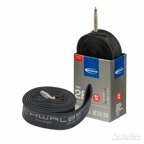 Велокамера Schwalbe AV17 / SV17 / SV18 28х1.1-1.75 Велокамера Schwalbe AV17 / SV17 / SV18 28х1.1-1.75