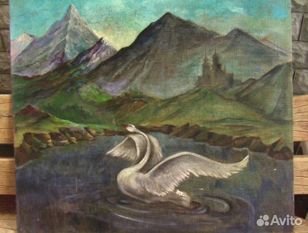 Картина холст масло 95смХ85см