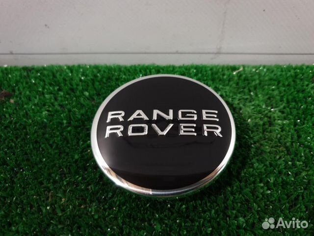Колпачок ступицы range rover черный хром Range Ro