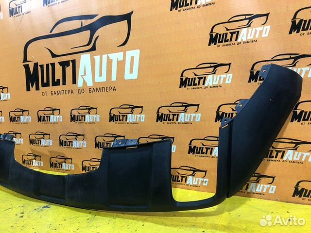 Юбка бампера задняя Mercedes Ml W164 2008-2011