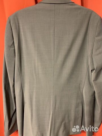Костюм zara: Пиджак + Брюки серого цвета