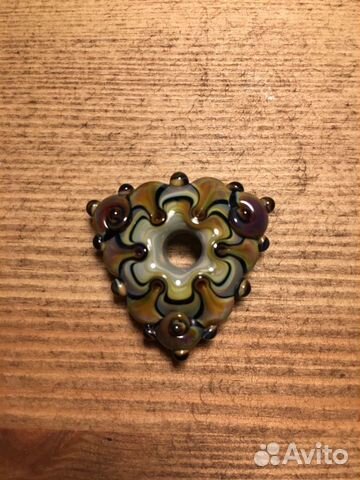 Кулон в технике lampwork