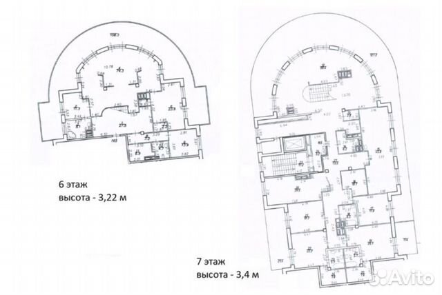 3-к квартира, 214 м², 6/8 эт.