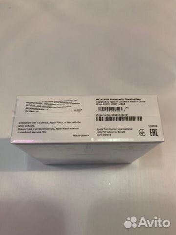 Apple AirPods 2, оригинал