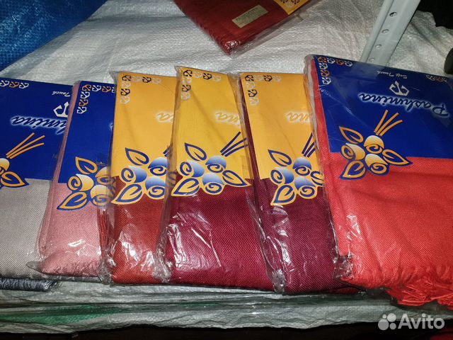 Шарф кашемир и шёлк тёплый