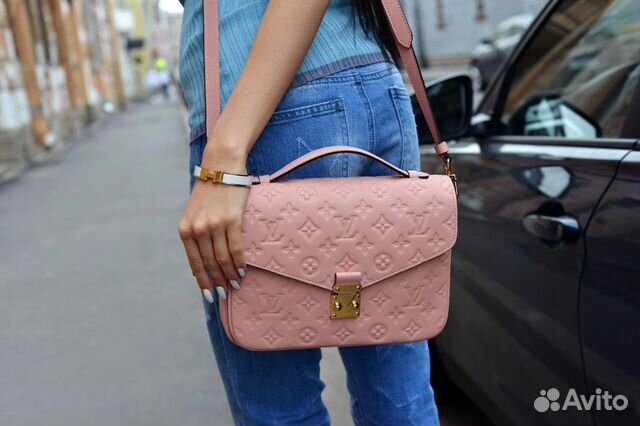 Сумка Louis Vuitton Metis Pochette Кожа Monogramm