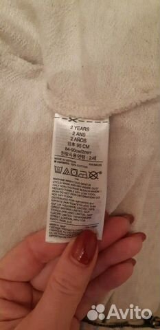 Кофта на молнии Gap для девочки Кофта на молнии Gap для девочки