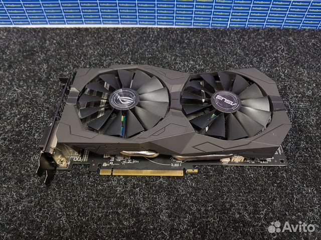 Видеокарта Asus Radeon RX 570 strix OC 4GB DDR5