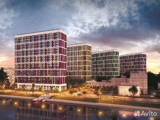 1-к квартира, 37.5 м², 15/22 эт.
