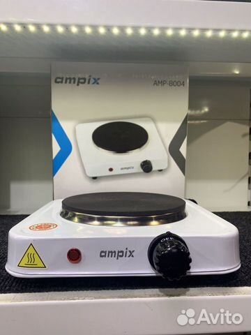 Плита электрическая ampix AMP-8004 Плита электрическая ampix AMP-8004