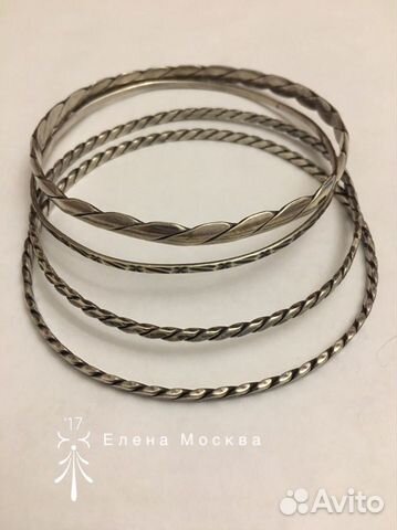 Винтаж: браслеты- кольца СССР серебро Винтаж: браслеты- кольца СССР серебро