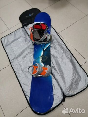 Сноуборд. Крепление для сноуборда. Чехол