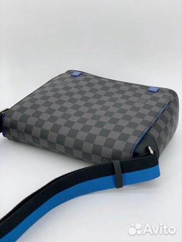Новая мужская сумка через плечо кожа Louis Vuitton Новая мужская сумка через плечо кожа Louis Vuitton