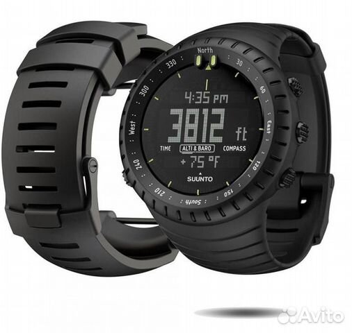 Suunto core all black Новые + Браслет Обмен Suunto core all black Новые + Браслет Обмен