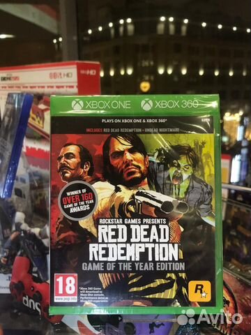 Игра Red Dead Redemption goty для Xbox one 360 Ps3