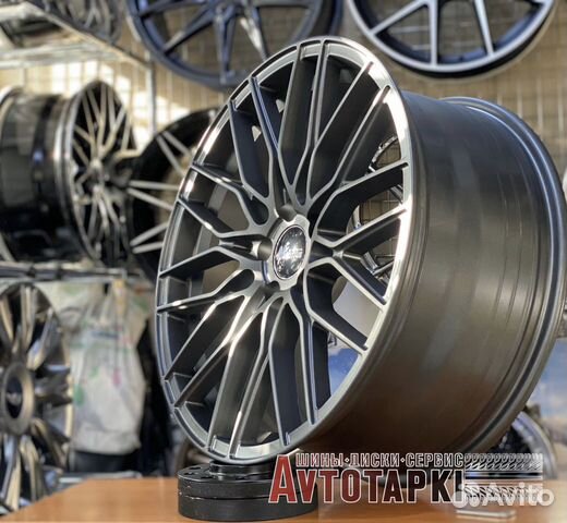 Литые диски 5-112 r19 MST 917 grey