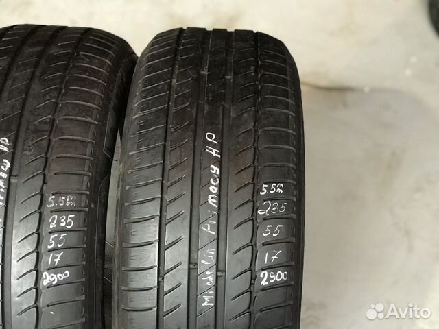 235/55/17 Michelin Primacy HP (5.5 mm) - 2 шт