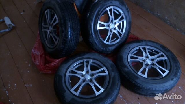 Колёса Yokohama Geolandek Go 33 на литых дисках