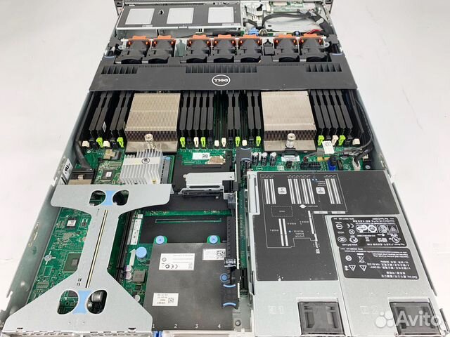 Сервер dell R620 8SFF 2x E5-2680v2 32GB