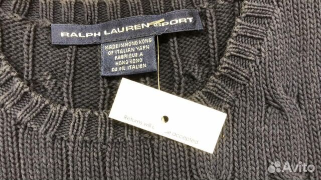 Ralph Lauren свитер вязка косами футболка новый Ralph Lauren свитер вязка косами футболка новый