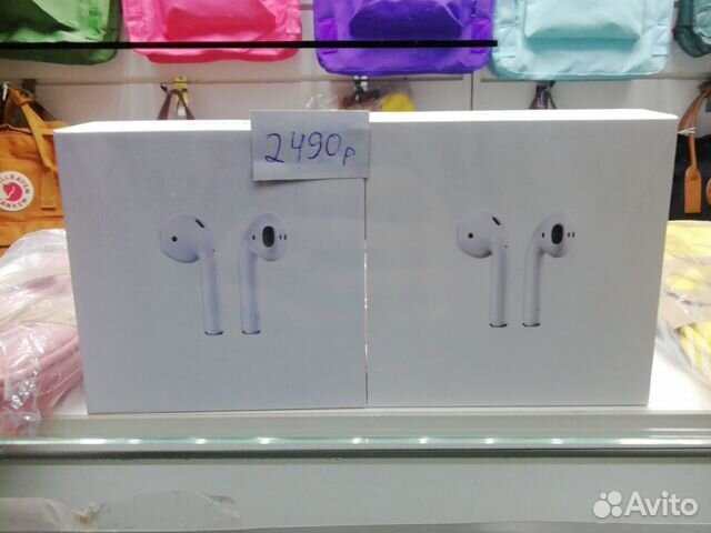 Airpods 2 + чехол в подарок Airpods 2 + чехол в подарок
