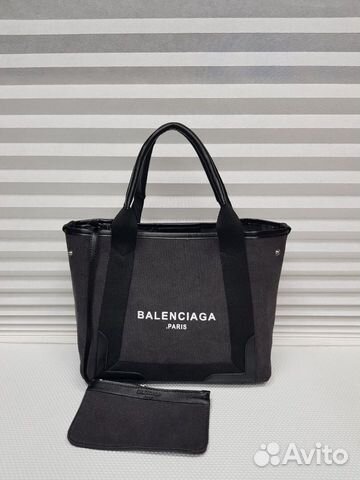 Balenciaga тканевая сумка шоппер Balenciaga тканевая сумка шоппер