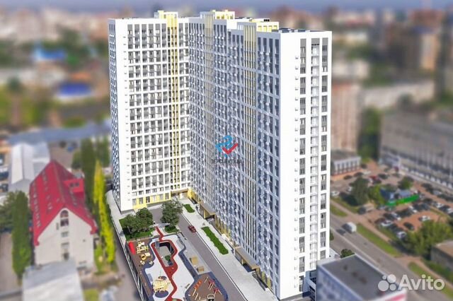 1-к квартира, 34 м², 6/25 эт. 1-к квартира, 34 м², 6/25 эт.