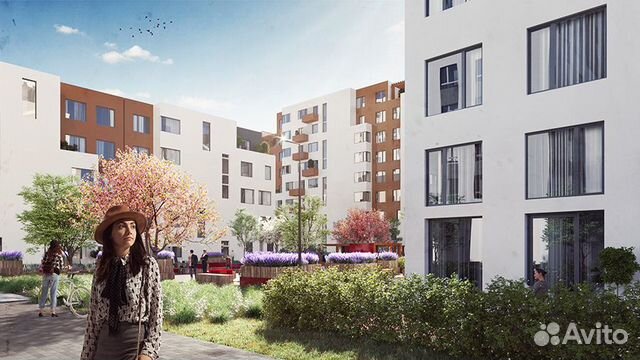 1-к квартира, 43.3 м², 8/8 эт.