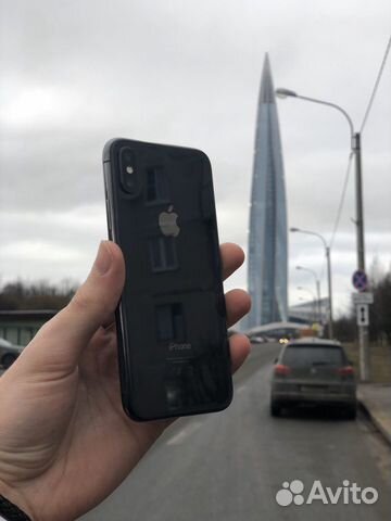 iPhone X 256gb Space Gray (рст, комплект)