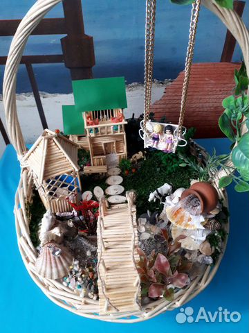 Корзина декоративная