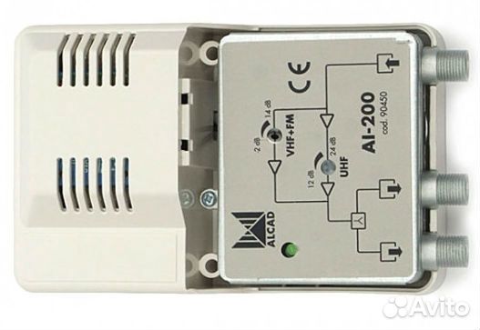 Новый усилитель Alcad AI-200 (эфирный DVB T2)