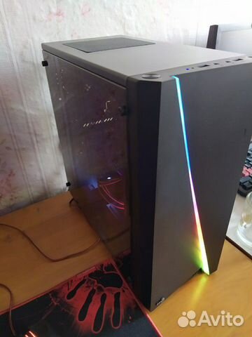 Игровой компьютер в сборе