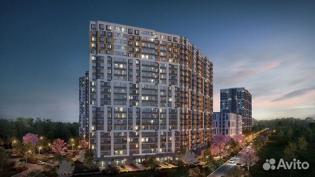 2-к квартира, 55.5 м², 18/22 эт. 2-к квартира, 55.5 м², 18/22 эт.