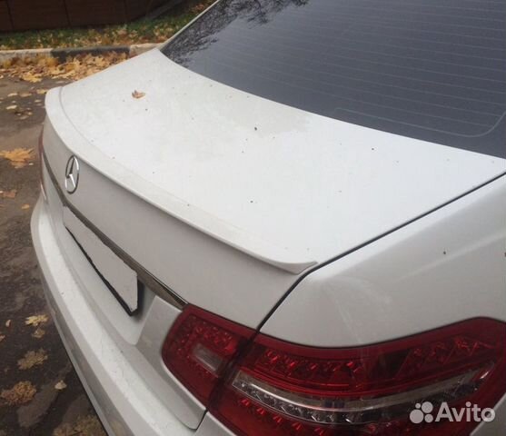Спойлер на Mersedes W212 рестайл
