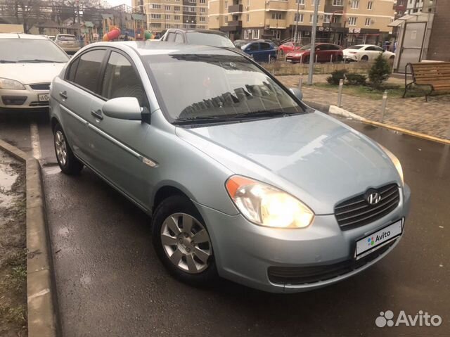 Hyundai Verna 1.6 МТ, 2007, 199 000 км