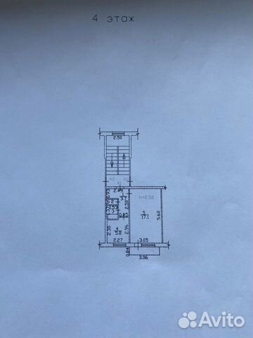 1-к квартира, 30 м², 4/5 эт. 1-к квартира, 30 м², 4/5 эт.