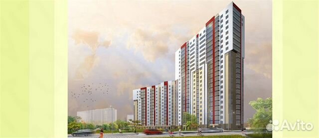 1-к квартира, 50.6 м², 24/25 эт. 1-к квартира, 50.6 м², 24/25 эт.