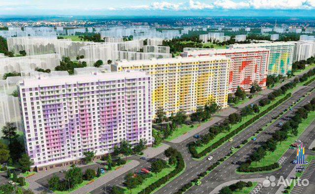 1-к квартира, 39.1 м², 18/19 эт.