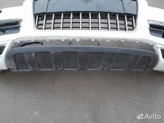 Audi Q7 спойлер бампера губа