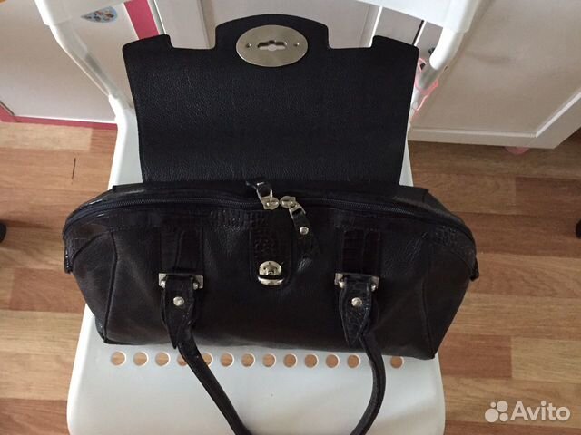 Кожаная сумка