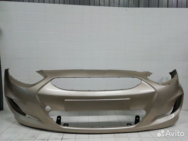 Бампер передний Hyundai Solaris 1 Дорестайлинг