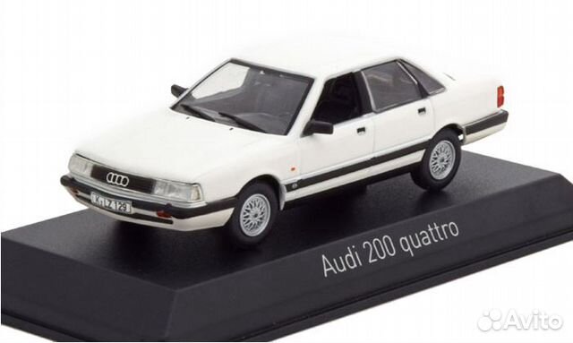 Audi 100 C3 200 Quattro 1987 - 1991 год 1:43