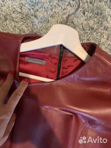 Платье кожаное Платье кожаное