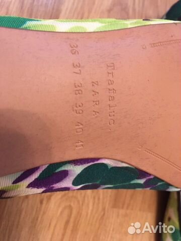 Балетки zara Балетки zara