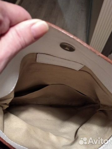 Сумка клатч натуральная кожа